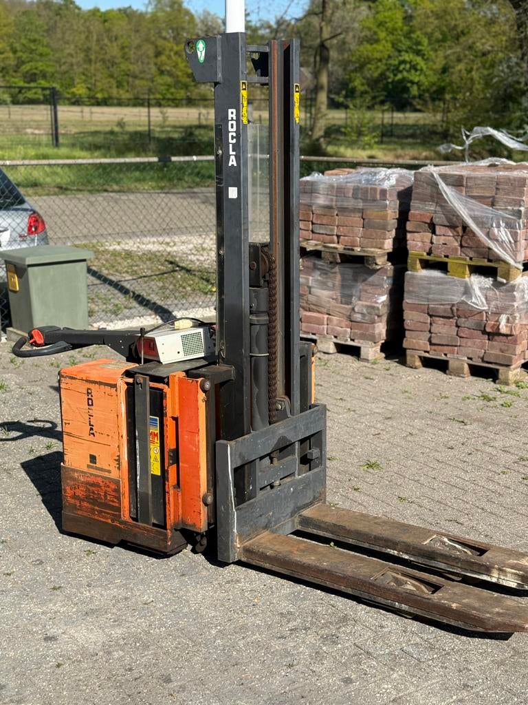 Stapelaar rocla, Ophalen, Gebruikt