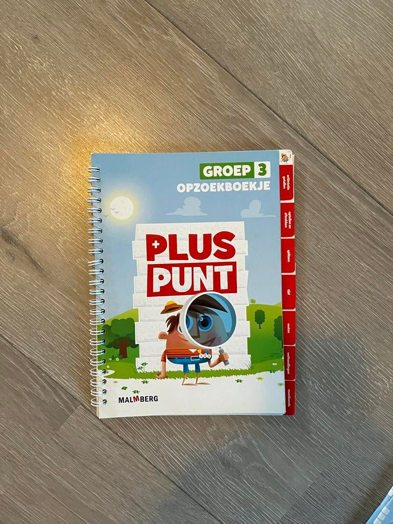 Pluspunt Groep 3 Opzoekboekje - rekenen, Ophalen, Zo goed als nieuw, Overige niveaus, Overige vakken