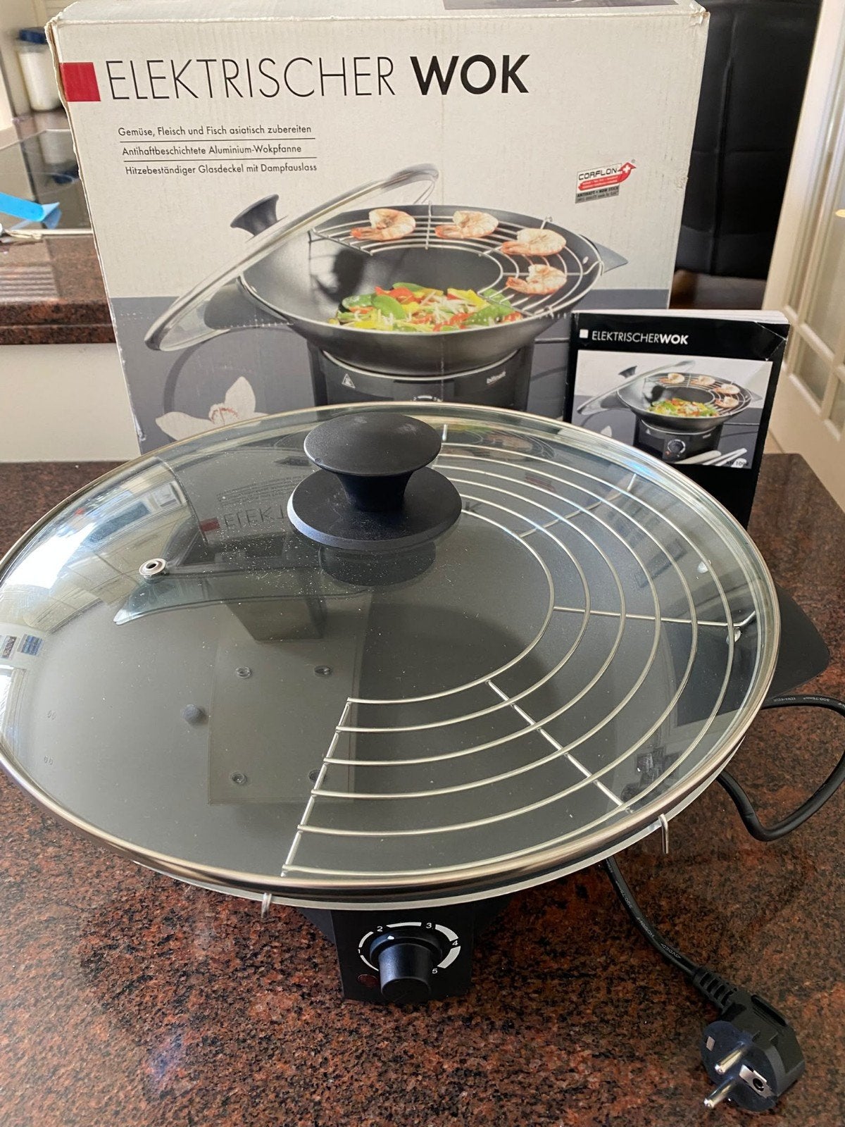Electrische wok, Huis en Inrichting, Ophalen, Wok