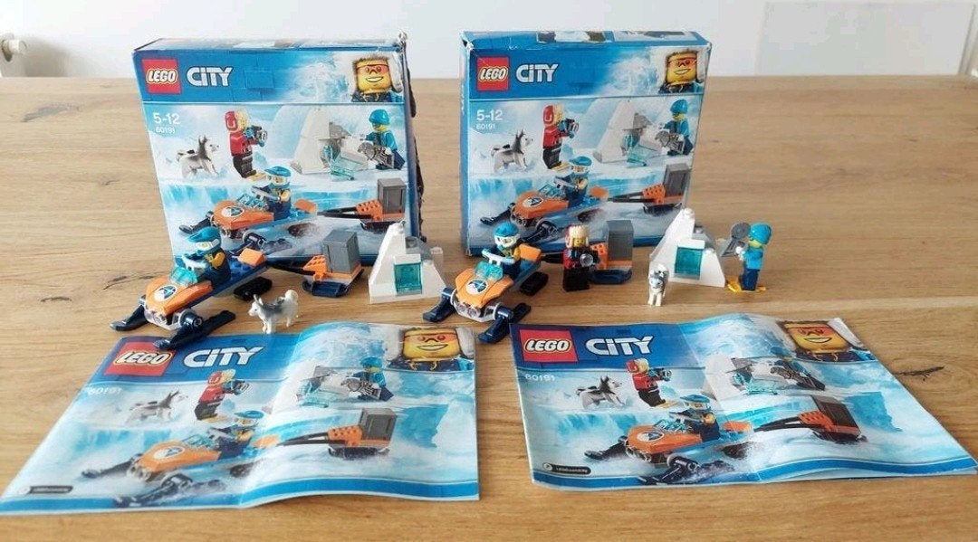 Lego City 2x 60191 Poolonderzoekersteam
1 set is 100% comp, Lego, Ophalen of Verzenden, Compleet, Complete set