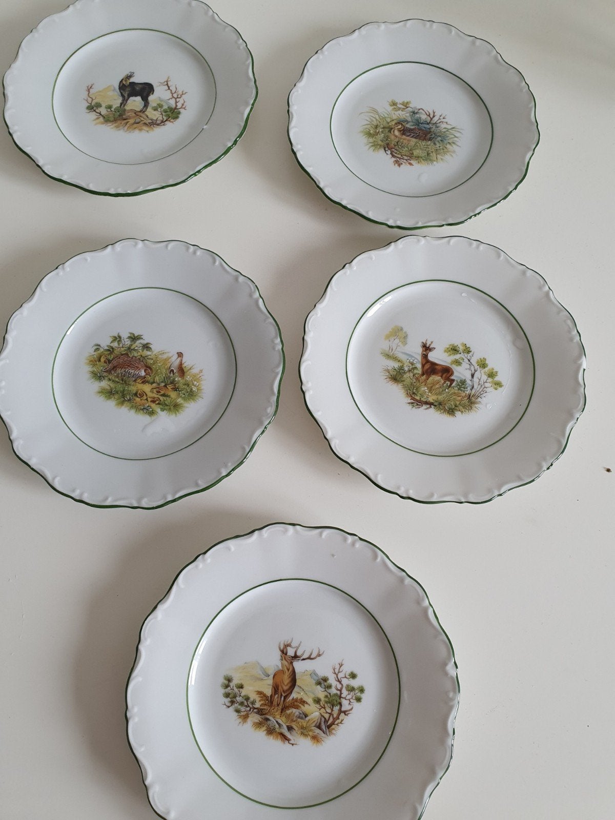 Vintage, Seltman Weiden 5 borden (14,5 ). Voor verzamelaars, Ophalen of Verzenden
