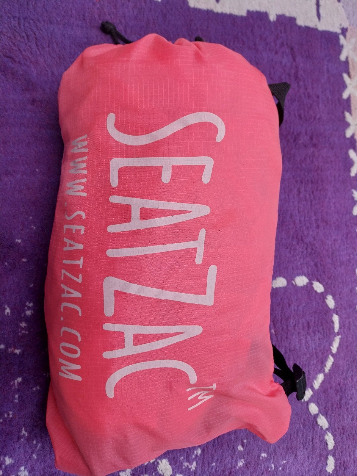 Roze SeatZac opblaasbare zitzak - Nieuw in verpakking, Ophalen of Verzenden, Nieuw, Roze, Zitzak