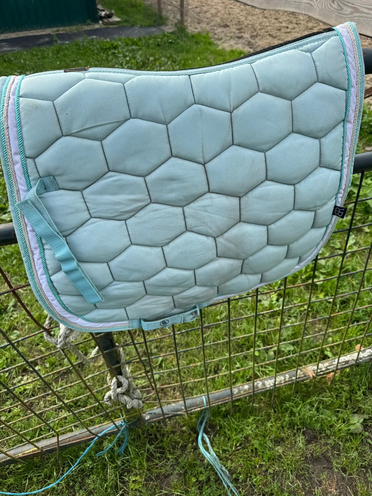 Br dekje maat cob, Ophalen of Verzenden, Overige maten, Blauw, Gebruikt