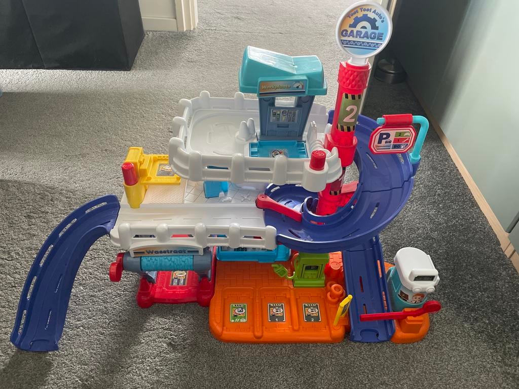 VTech Toet Toet Auto's Garage - Interactief Speelplezier, Ophalen, Zo goed als nieuw, Handmatig, Overige merken