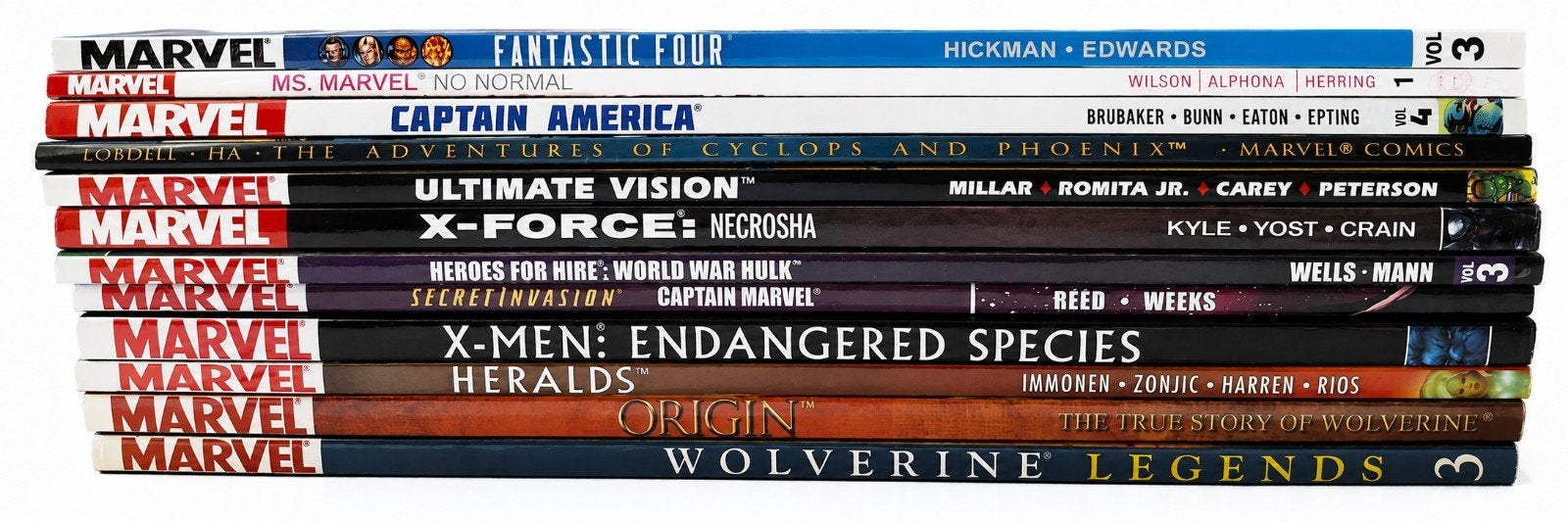 US MARVEL TPB. UITZOEKEN. 9 EURO P STUK. ALS NIEUWSTAAT., Ophalen of Verzenden