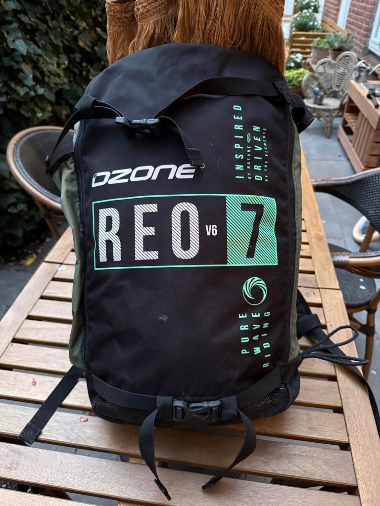 Ozone Reo 7m V6 kite, Gebruikt, Geen board, Ophalen of Verzenden, Kite
