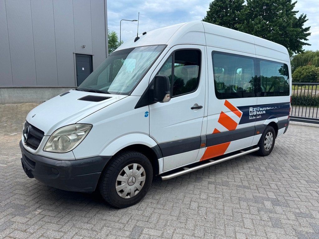 Mercedes-Benz Sprinter 311 2.2 CDI 366 Airco Lift 9 persoons, Auto's, Gebruikt, 2000 kg, 255 €/maand, Wit