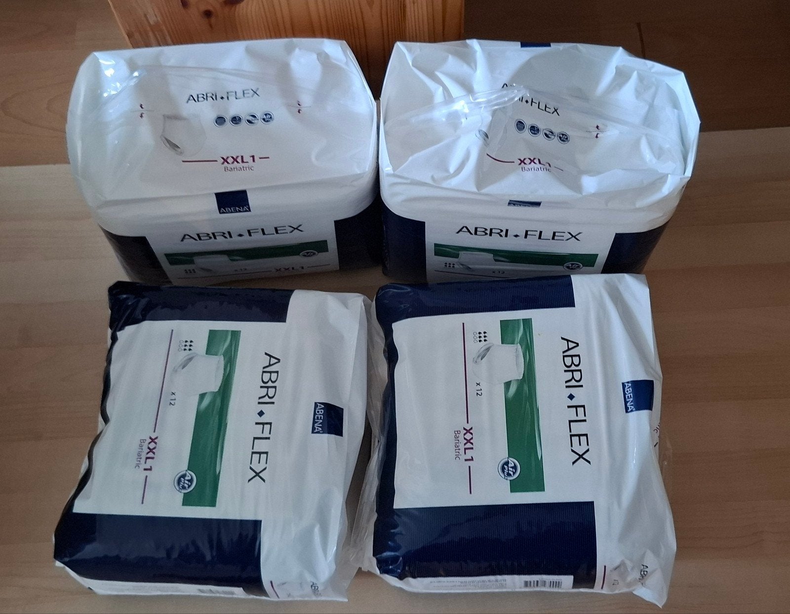 @4 x 12 incontinentie pants ABENA ABRI FLEX XXL1 Bariatric@, Diversen, Verpleegmiddelen, Ophalen of Verzenden, Nieuw