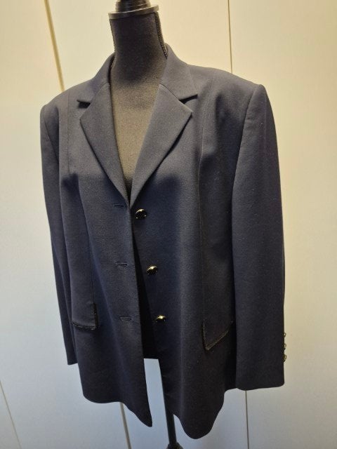 Colbert dames donkerblauw maat 48, Kleding | Dames, Jasjes, Kostuums en Pakken, City Combi, Blauw, Maat 46/48 (XL) of groter, Ophalen of Verzenden