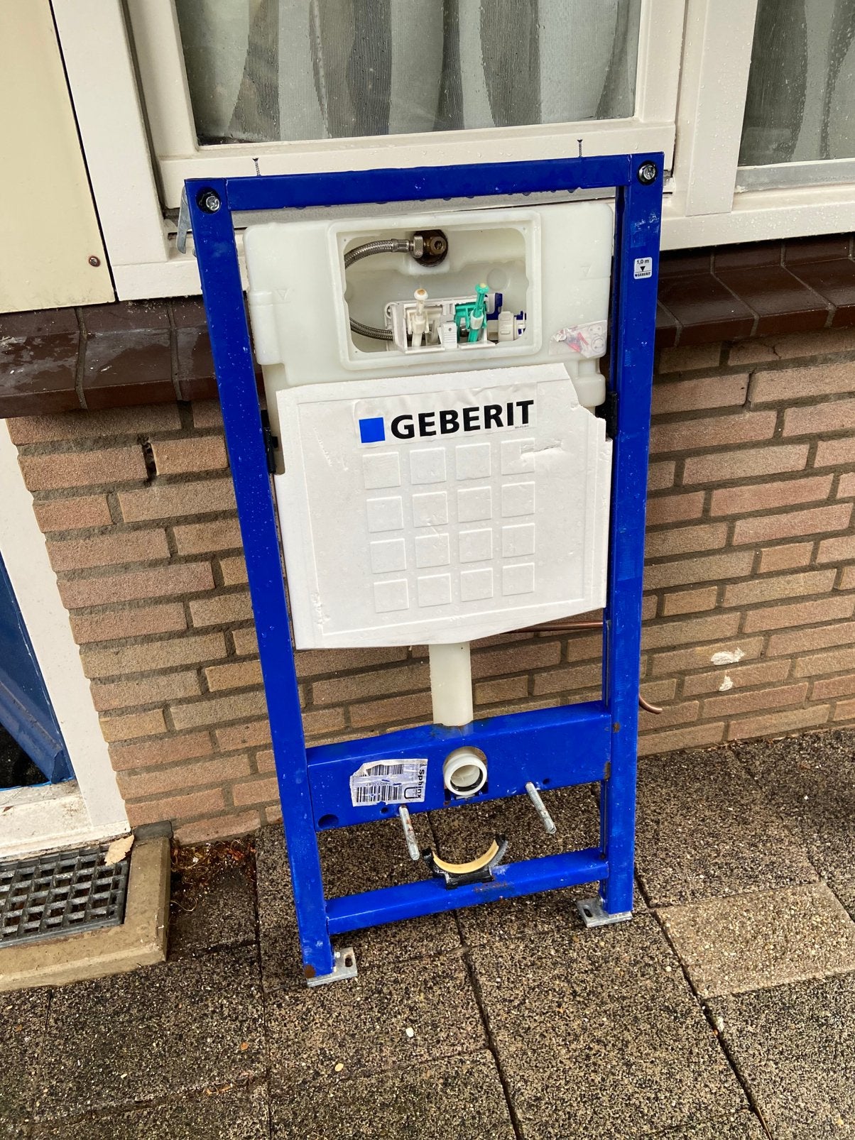 Geberit Inbouwreservoir, Ophalen, Gebruikt, Toilet
