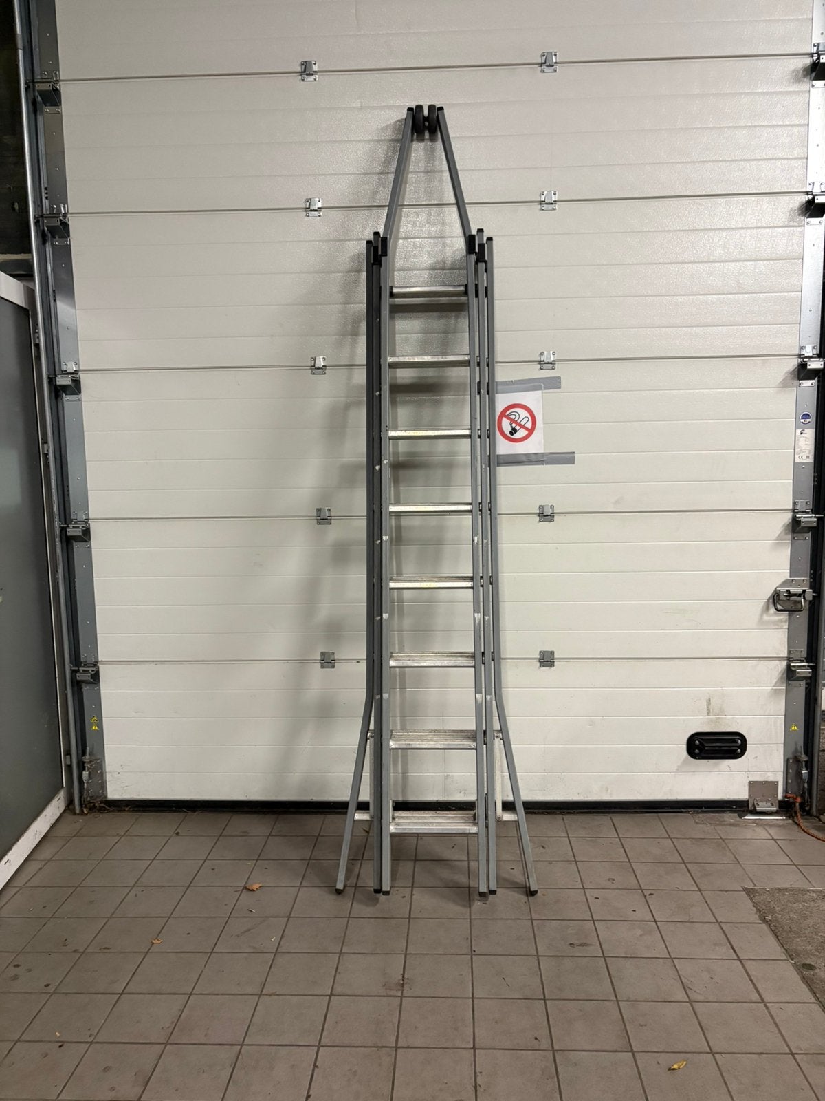 Dirks punt ladder, Ophalen, Zo goed als nieuw, 4 meter of meer