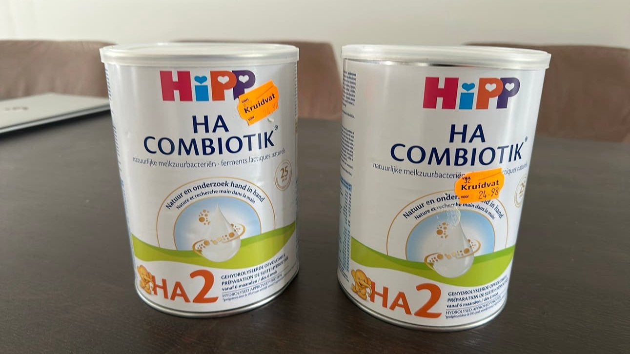 Hipp HA Combiotik HA2 melkvoeding poedermelk, Ophalen, Zo goed als nieuw, Overige typen