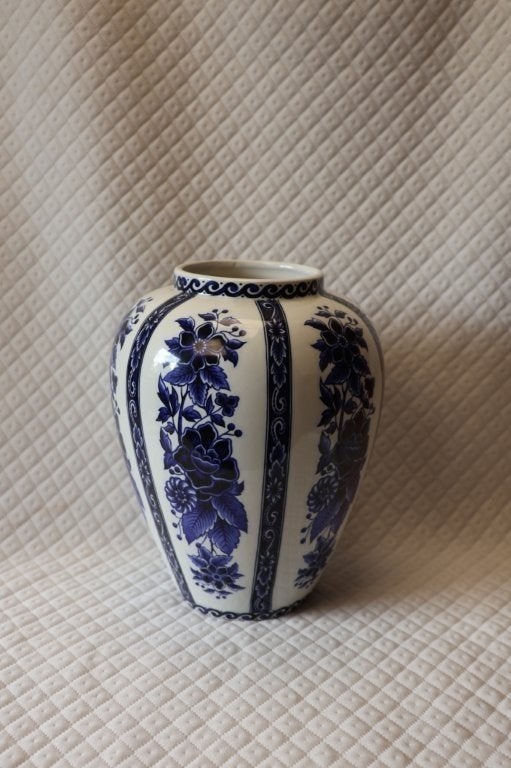 Vaas Delfts blauw, Antiek en Kunst, Antiek | Vazen, Ophalen of Verzenden