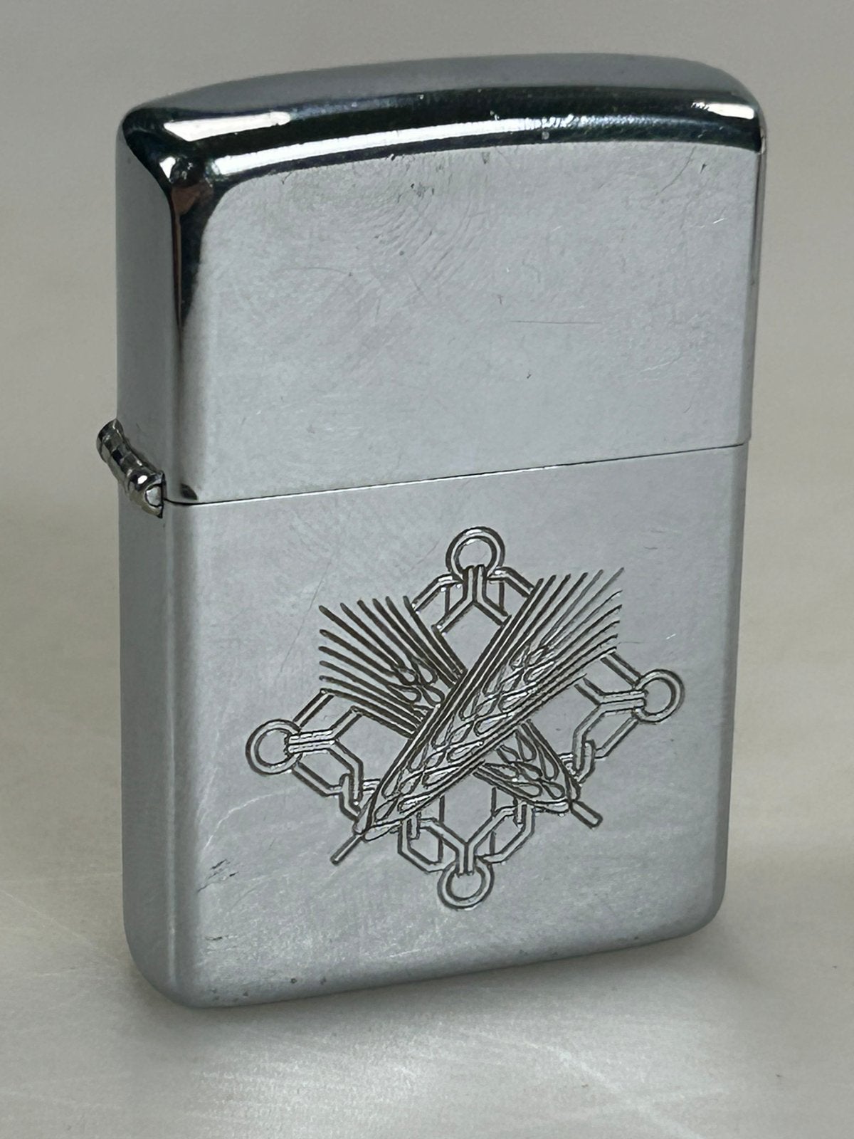 Vintage Zippo Juli 1987 Korps Intendance (KL)Matching!, Verzenden, Gebruikt, Aansteker