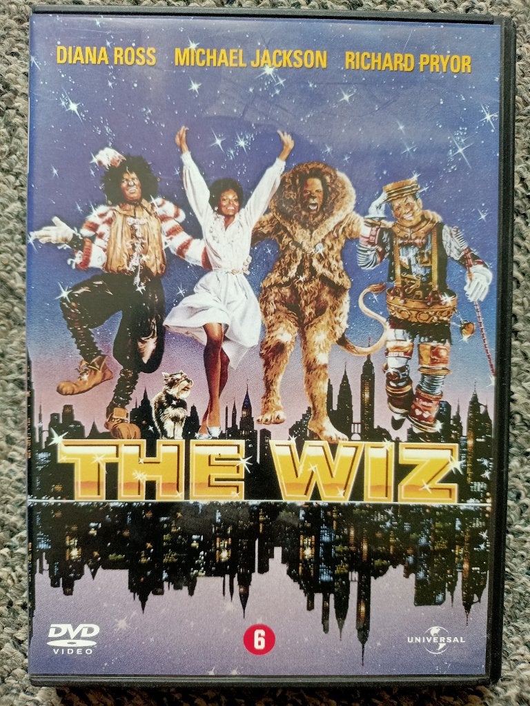 The Wiz DVD - Diana Ross, Michael Jackson, Richard Pryor, Cd's en Dvd's, 1960 tot 1980, Engels, Nederlands, Ophalen of Verzenden