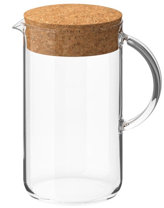 IKEA 365+ glazen kan met deksel 1,5 l., Ophalen of Verzenden