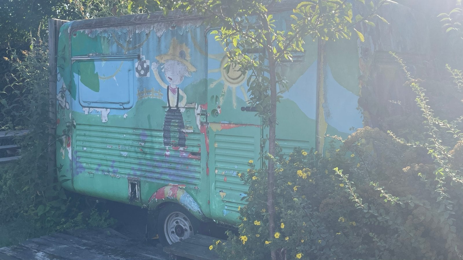 Speelcaravan voor kinderen - Speelhuis, Ophalen, Gebruikt, Overige materialen