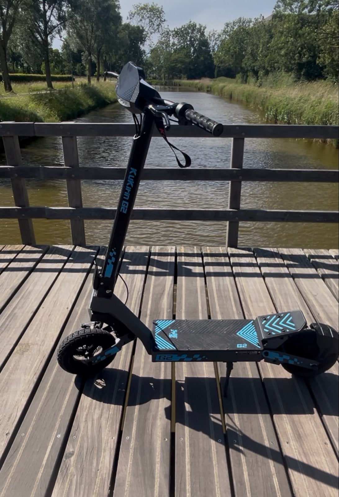 Custom KugooKirin G2 Elektrische Step - Zo goed als nieuw, Fietsen en Brommers, Steps, Ophalen, Zo goed als nieuw, Elektrische step (E-scooter)