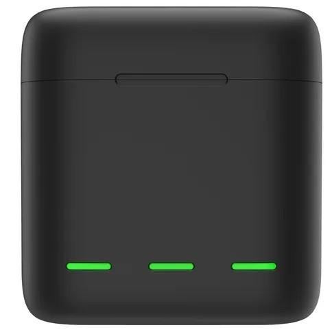TELESIN GOPRO TRIPPLE CHARGER MET ACCU, Ophalen of Verzenden, Zo goed als nieuw, GoPro