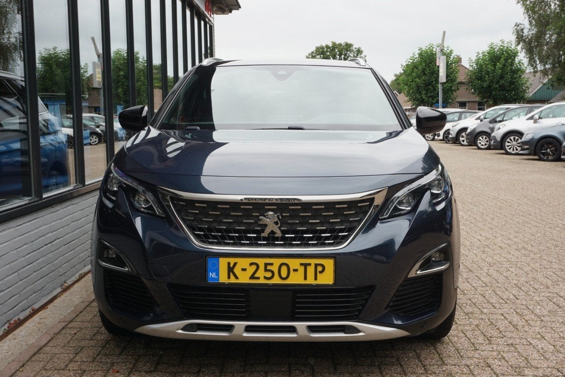 Peugeot 5008 1.6 e-THP GT-Line Trekhaak/Camera/Leer!, Auto's, 1350 kg, Gebruikt, 4 cilinders, Blauw