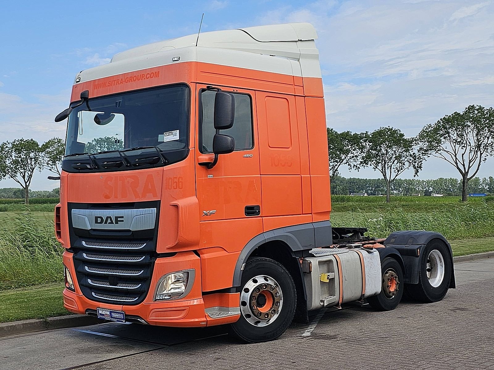 DAF XF 450 spacecab 6x2 ftp, Automaat, Euro 6, Overige kleuren, Bedrijf