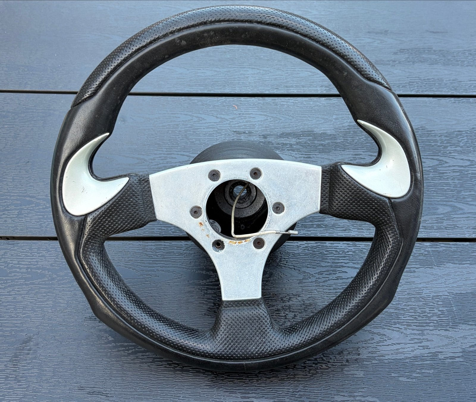 Sportstuur 32 cm met naaf, universeel old school, Ophalen of Verzenden, Gebruikt, Overige automerken