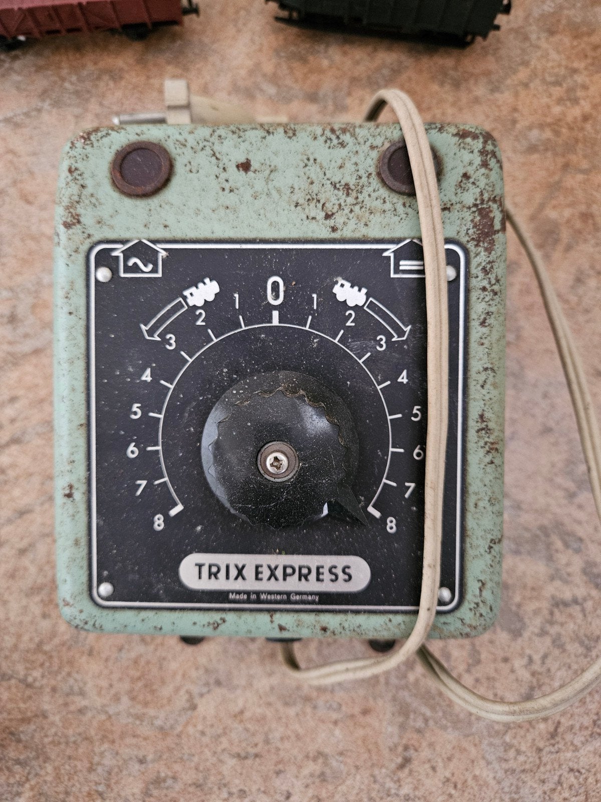 Trix Express Treinset met transformatoren en wagon, Gelijkstroom, Trix, Ophalen of Verzenden, Gebruikt