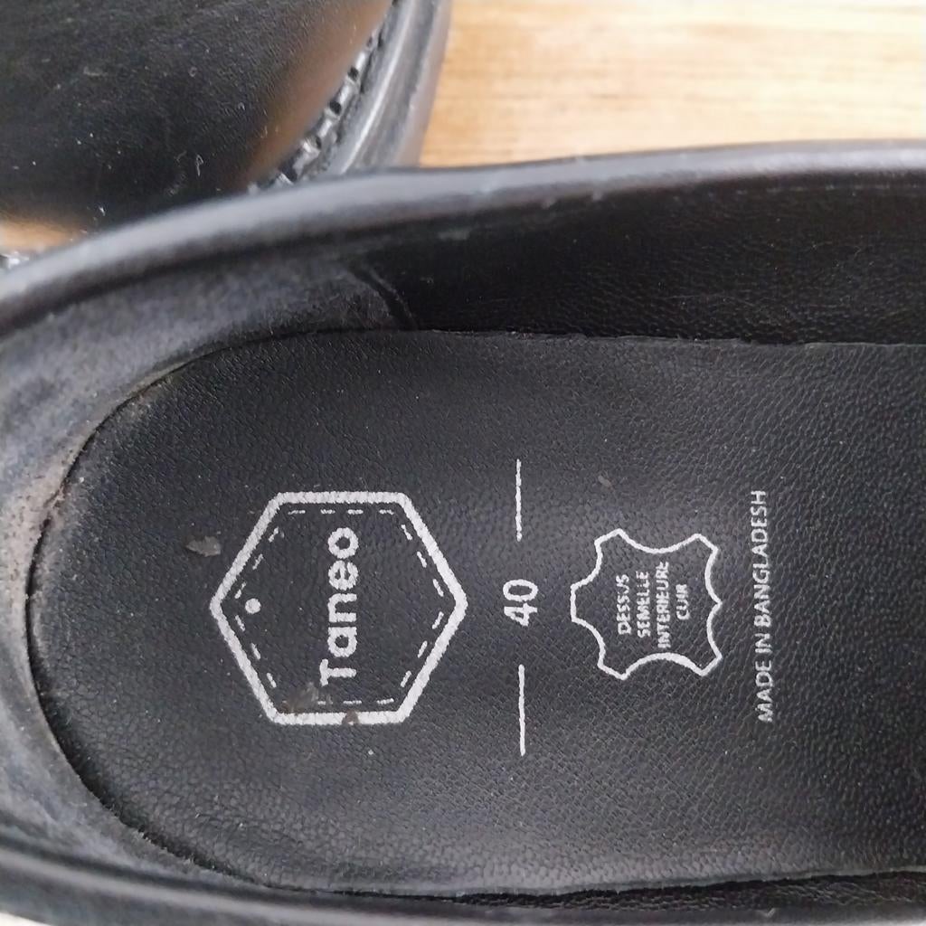 Mooie leren loafers Taneo maat 40, Dieren en Toebehoren, Ophalen of Verzenden, Zo goed als nieuw
