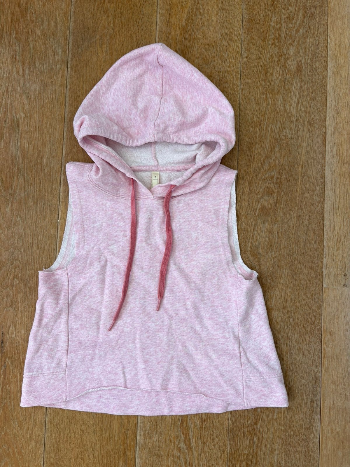 Roze mouwloze hoodie - maat XS, Ophalen of Verzenden, Zo goed als nieuw, Meisje, Trui of Vest