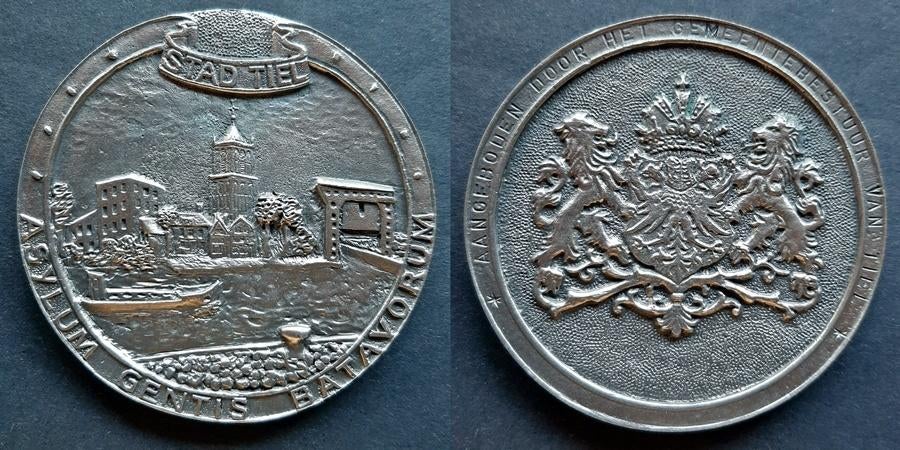 Tiel gemeentepenning, Verzenden, Overige materialen, Nederland