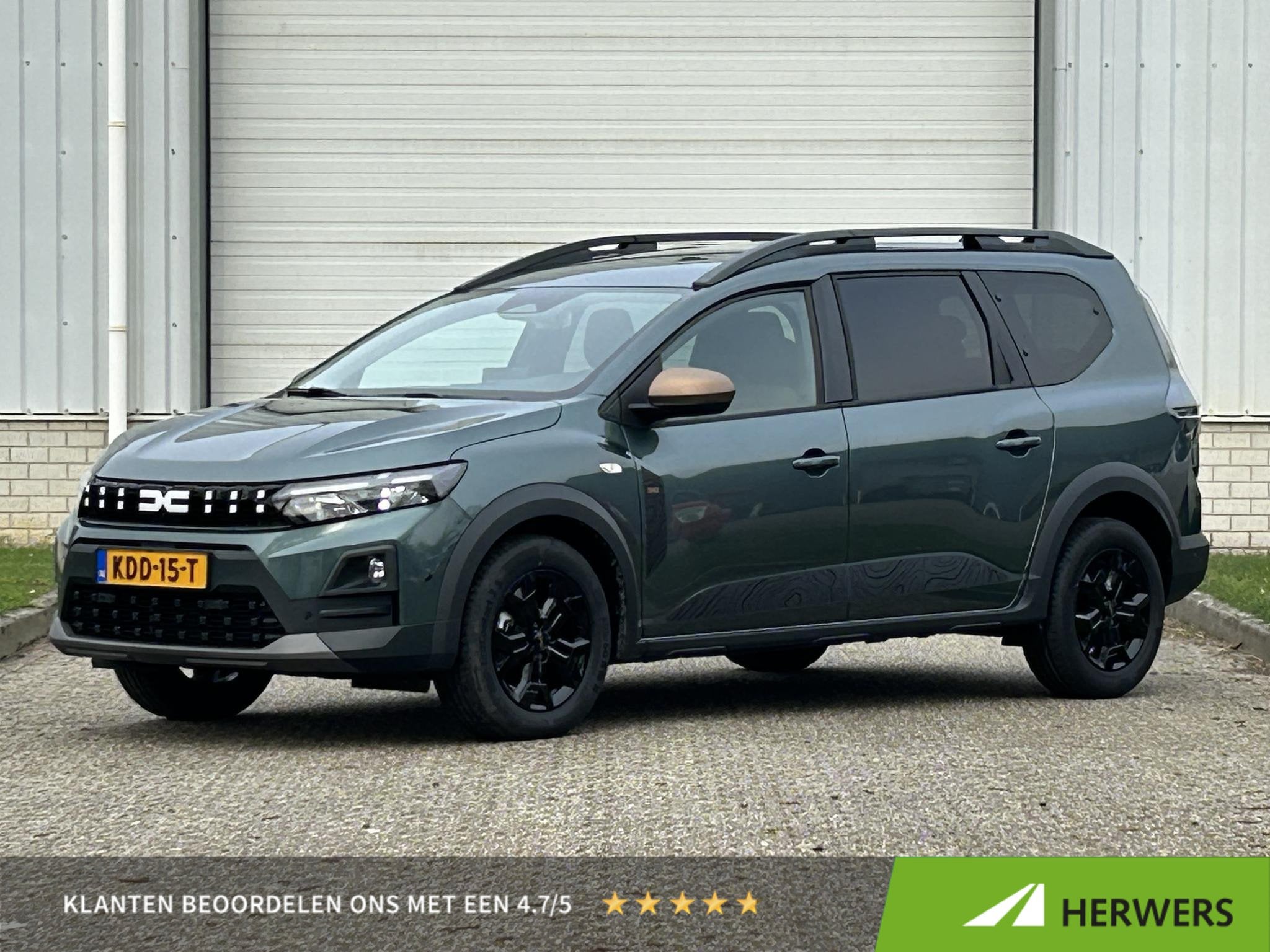 Dacia Jogger 1.8 hybrid 155 limited edition 7p / Rondom Came, Auto's, Euro 6, 4 cilinders, 7 stoelen, Origineel Nederlands