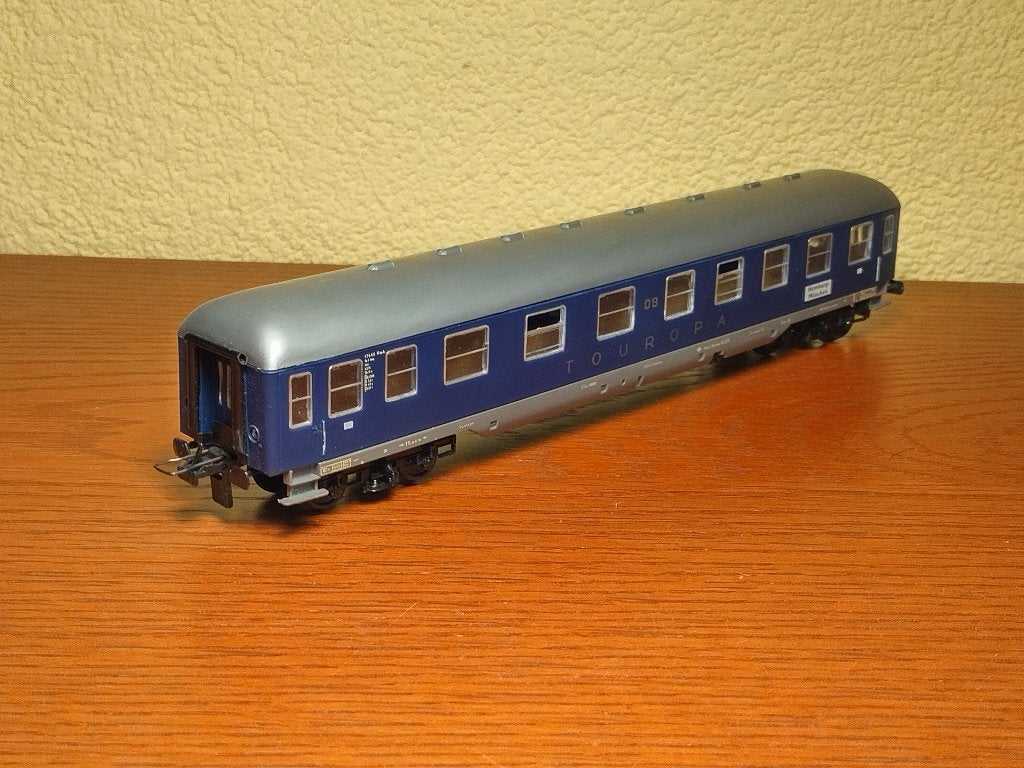 Trix Express 3380 - Rijtuig Touropa - Nieuwstaat, Gelijkstroom, Trix, Wagon, Ophalen of Verzenden