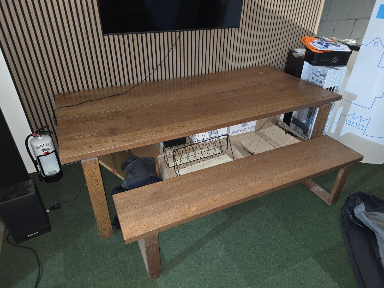 Ikea Morbylanga eettafel 220x100cm - Gebruikt, Gebruikt, 200 cm of meer, Rechthoekig, 50 tot 100 cm