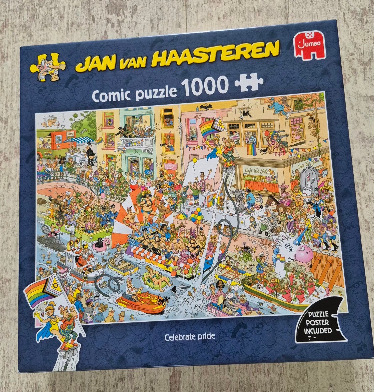 4 Jan van Haasteren puzzels 1000st
