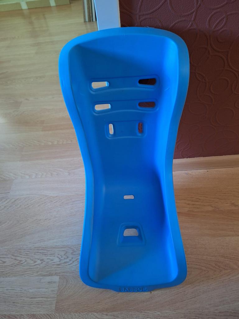 Babboe peuter zitje voor bakfiets - Blauw, Ophalen, Gebruikt