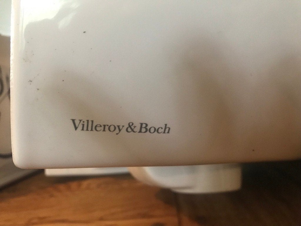Villeroy & Boch wasbak, Ophalen, Gebruikt, 50 tot 100 cm, Minder dan 100 cm