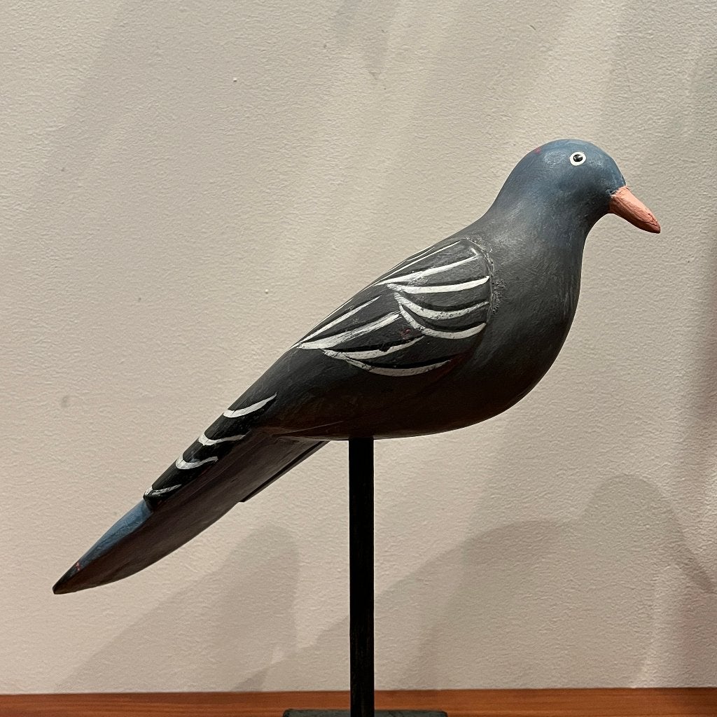 lokvogel houtduif handgemaakt, Ophalen of Verzenden