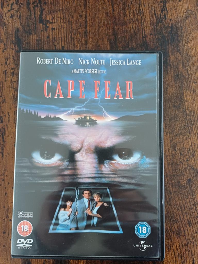 Cape Fear DVD - Martin Scorsese Thriller, Ophalen of Verzenden
