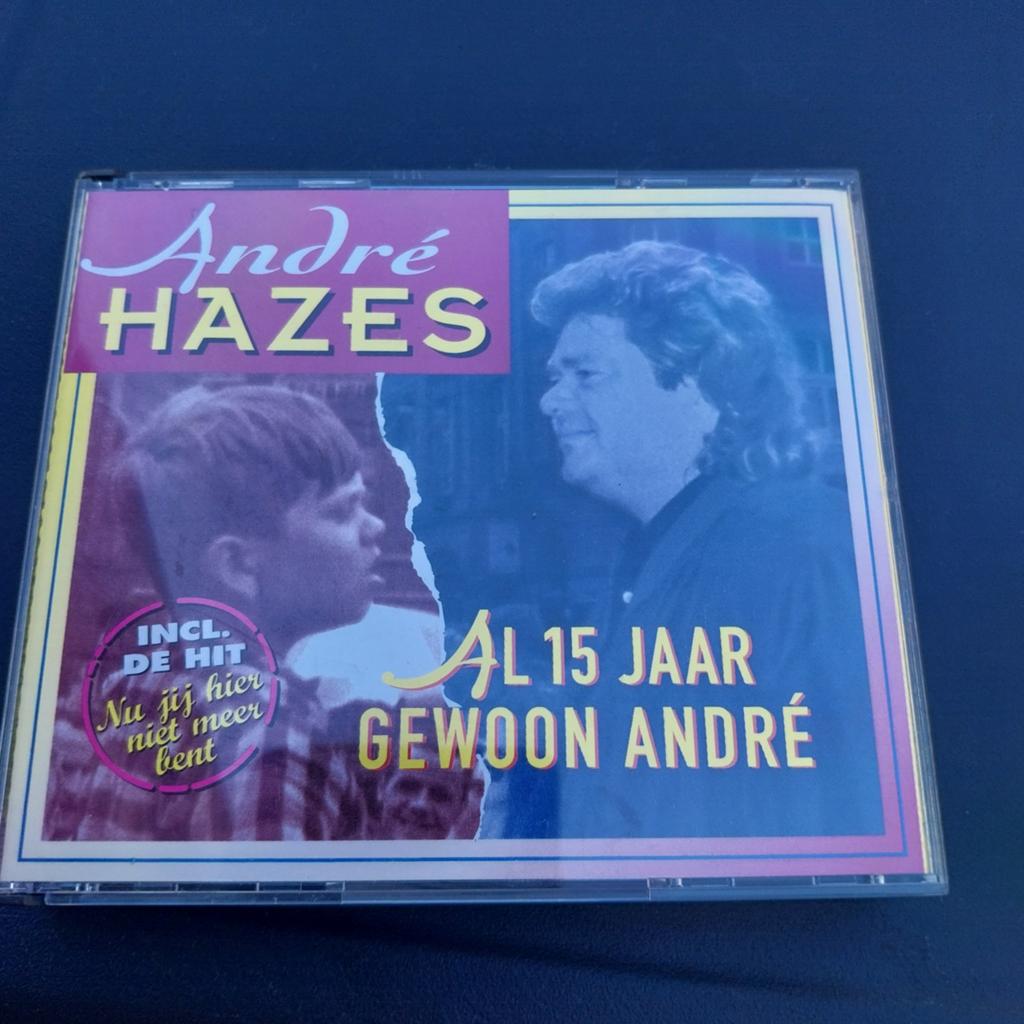 André Hazes - Al 15 Jaar Gewoon André (2CD), Ophalen of Verzenden, Gebruikt, Levenslied of Smartlap