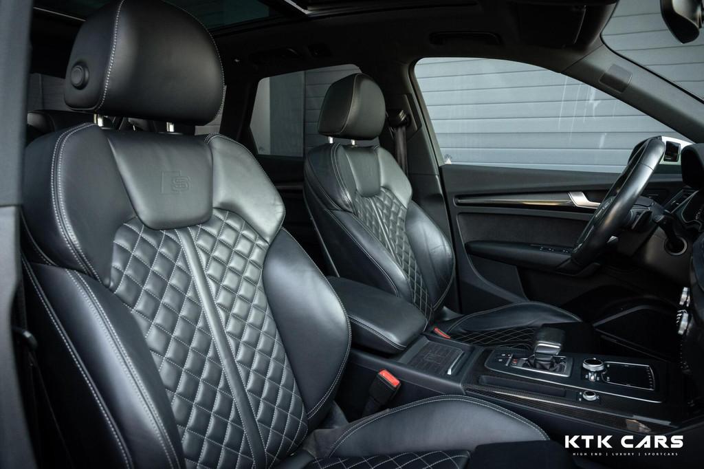 Audi SQ5 3.0 TFSI SQ5 ABT Quattro Pano|Sfeer|HuD|B&O|Memory|, Auto's, Automaat, Gebruikt, Zwart, Bedrijf