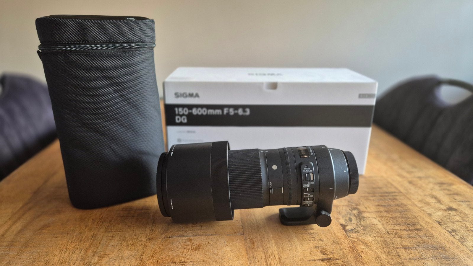 Sigma 150-600mm F5-6.3 Canon mount - Z.G.A.N., Audio, Tv en Foto, Fotografie | Lenzen en Objectieven, Ophalen, Sigma, Zo goed als nieuw