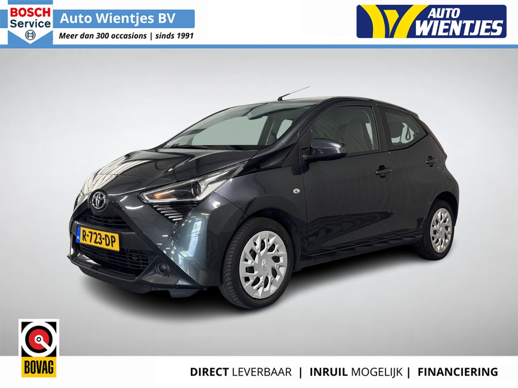 Toyota Aygo 1.0 VVT-i Automaat | X-Play 5-Drs | Airco, Gebruikt, 4 stoelen, 23 km/l, Bedrijf