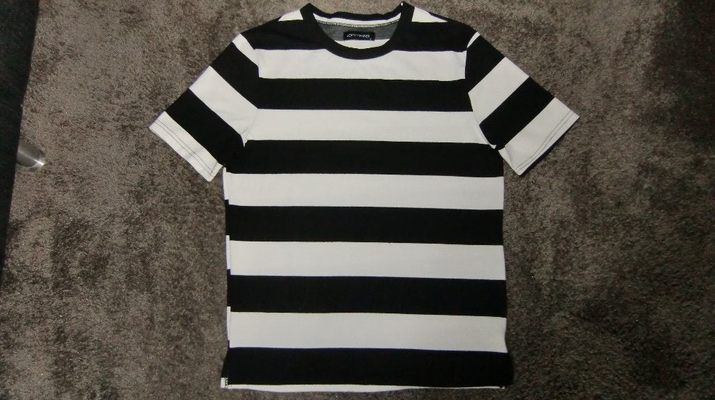 Shirt  Lofty Manner  maat L, Maat 52/54 (L), Zwart, Lofty Manner, Ophalen of Verzenden