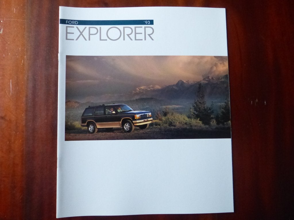 Ford Explorer 1993 brochure USA, Verzenden, Nieuw, Ford