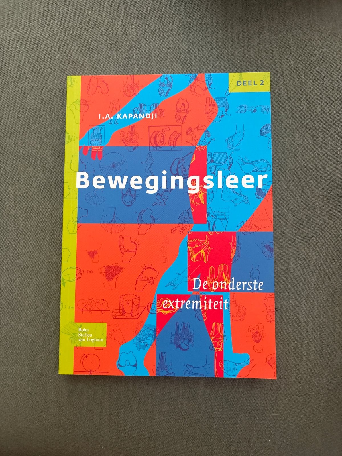 Bewegingsleer De onderste extremiteit - I.A. Kapandji, Ophalen of Verzenden, Beta, Zo goed als nieuw, HBO