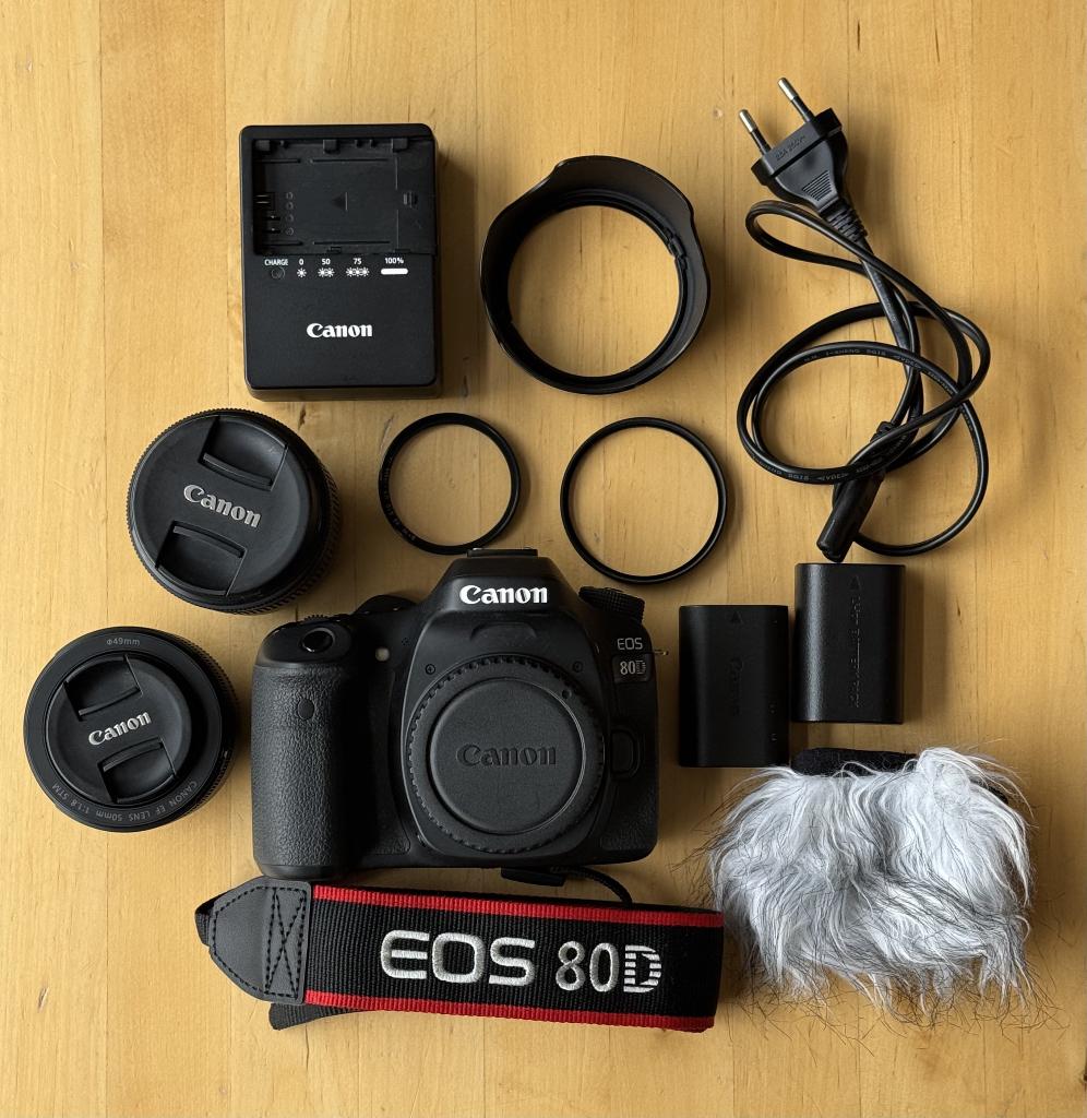 Canon EOS 80D, Ophalen, Spiegelreflex, Canon, Zo goed als nieuw