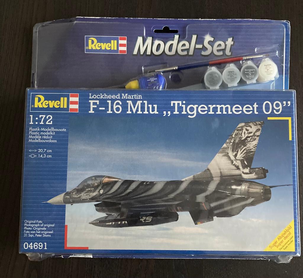 Revell modelbouw 1:72 nieuw F-16 Mlu Tigermeet 09, Ophalen of Verzenden, Nieuw, Groter dan 1:72, Revell