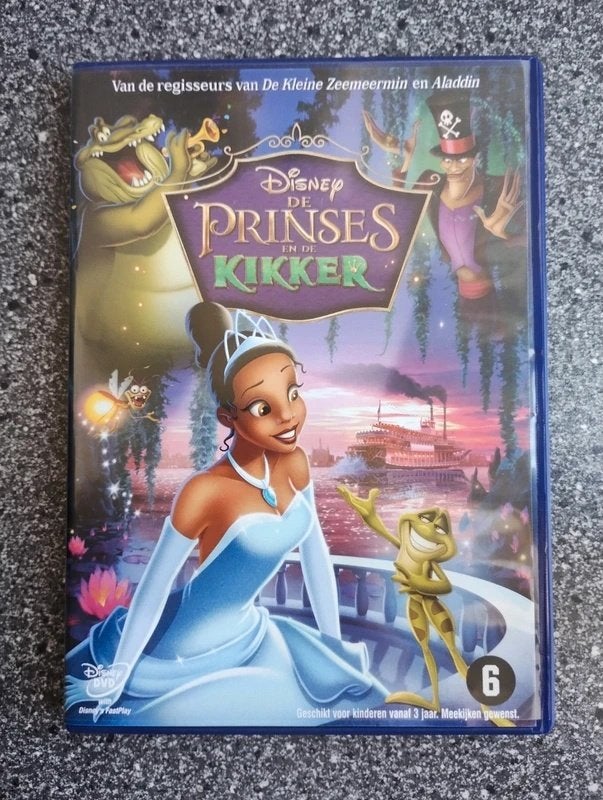 Disney Prinses en de Kikker, Tekenfilm, Verzenden, Amerikaans, Nederlands