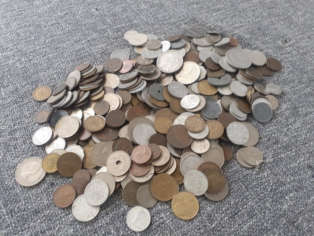 Munten verzameling., Ophalen, Nederland, Munten