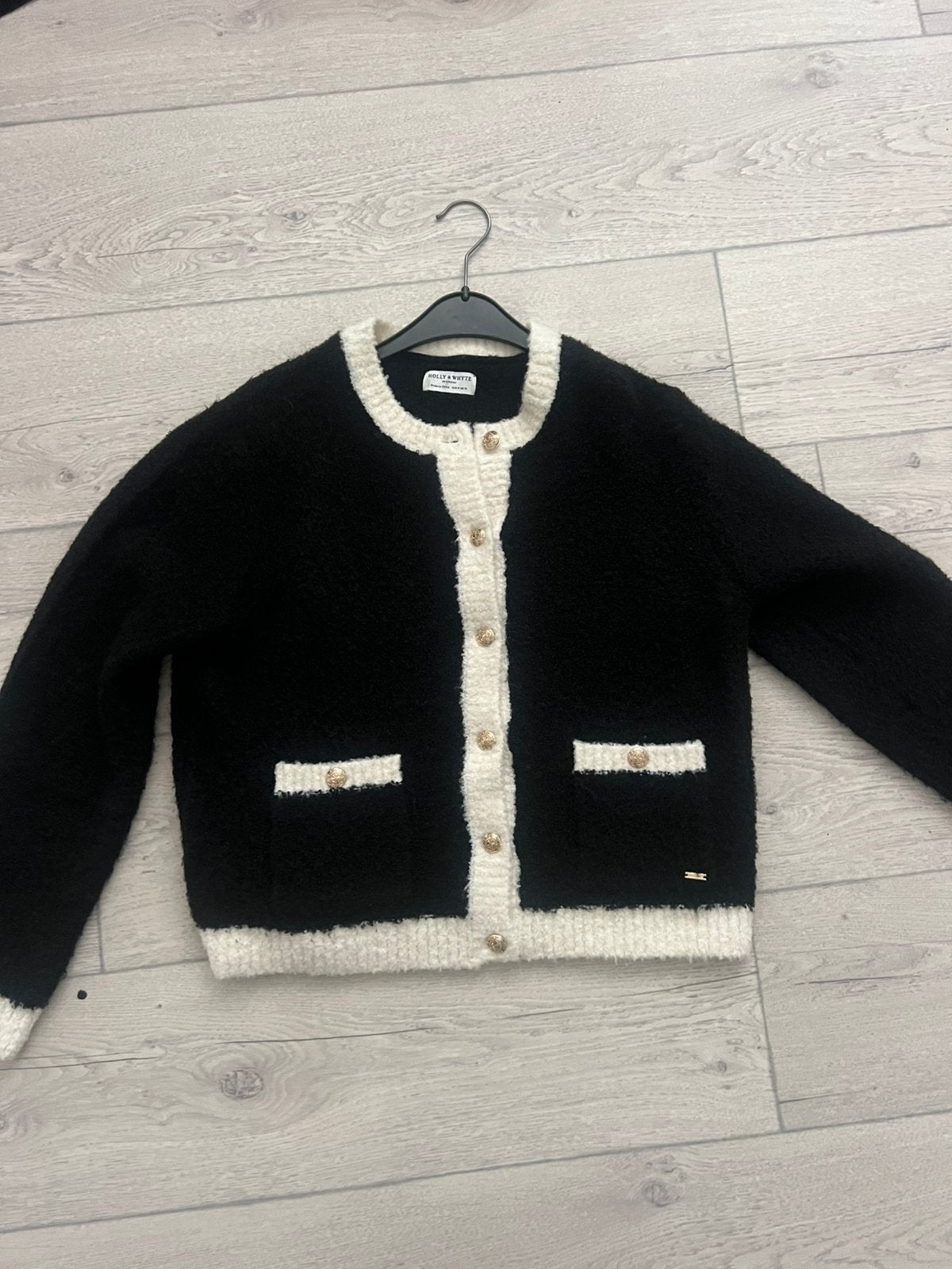 Holly en whyte vestje zwart wit maat L nieuw, Ophalen of Verzenden, Nieuw, Wit